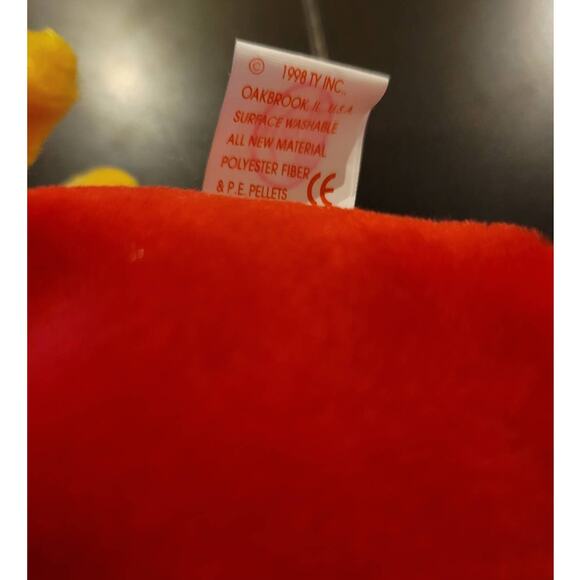 Jabber the Parrot Beanie Baby MINT - Picture 7 of 7